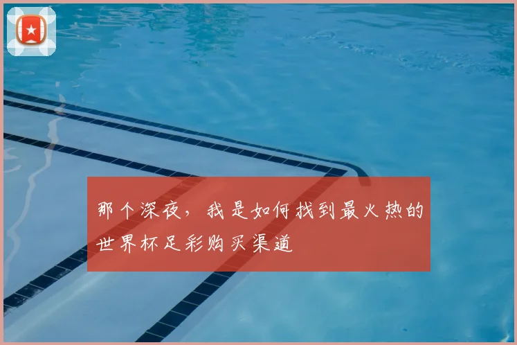 那个深夜，我是如何找到最火热的世界杯足彩购买渠道